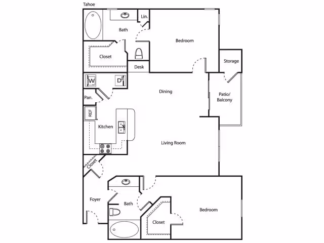 Unit 531 floor plan